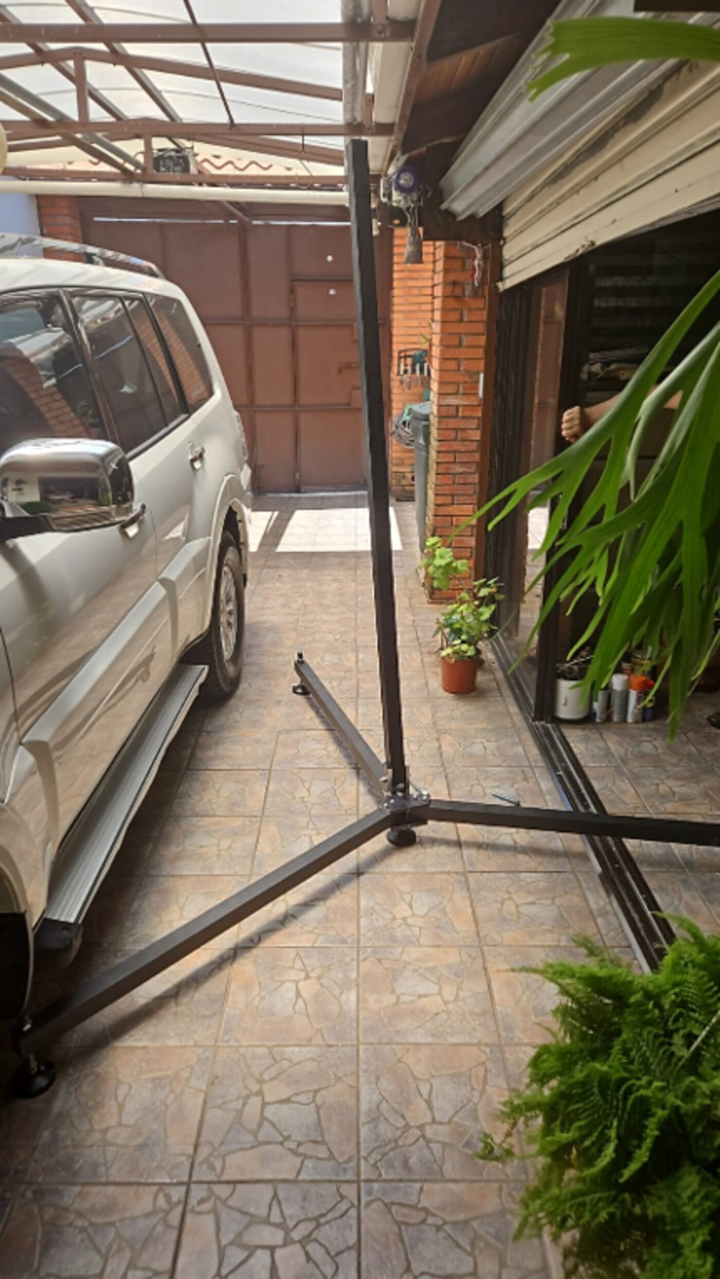 Riel de lanzamiento ensamblado, listo para transportar